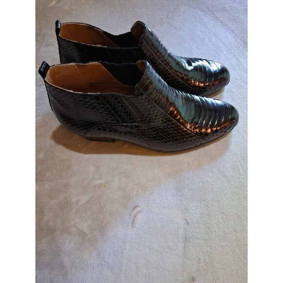 GIORGIO BRUTINI SHOES MENS SIZE 12 M GENUINE SNAKE SKIN BOOTIES BOOTS main image 16